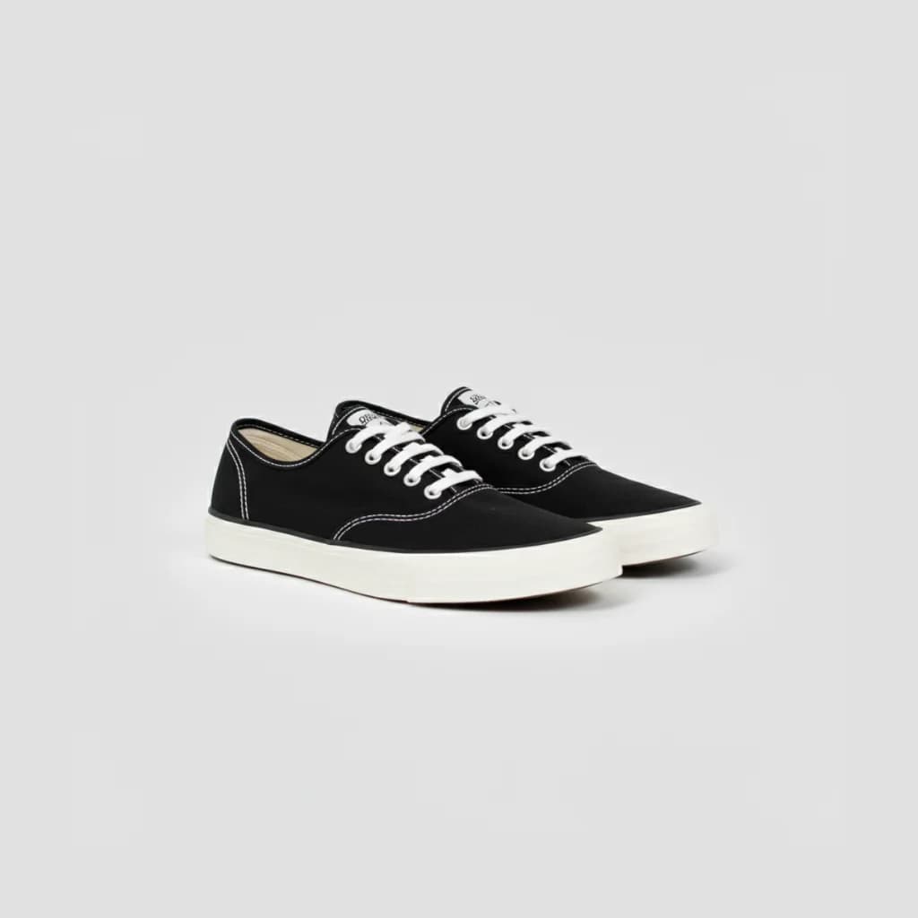 کتانی Converse Black White 2