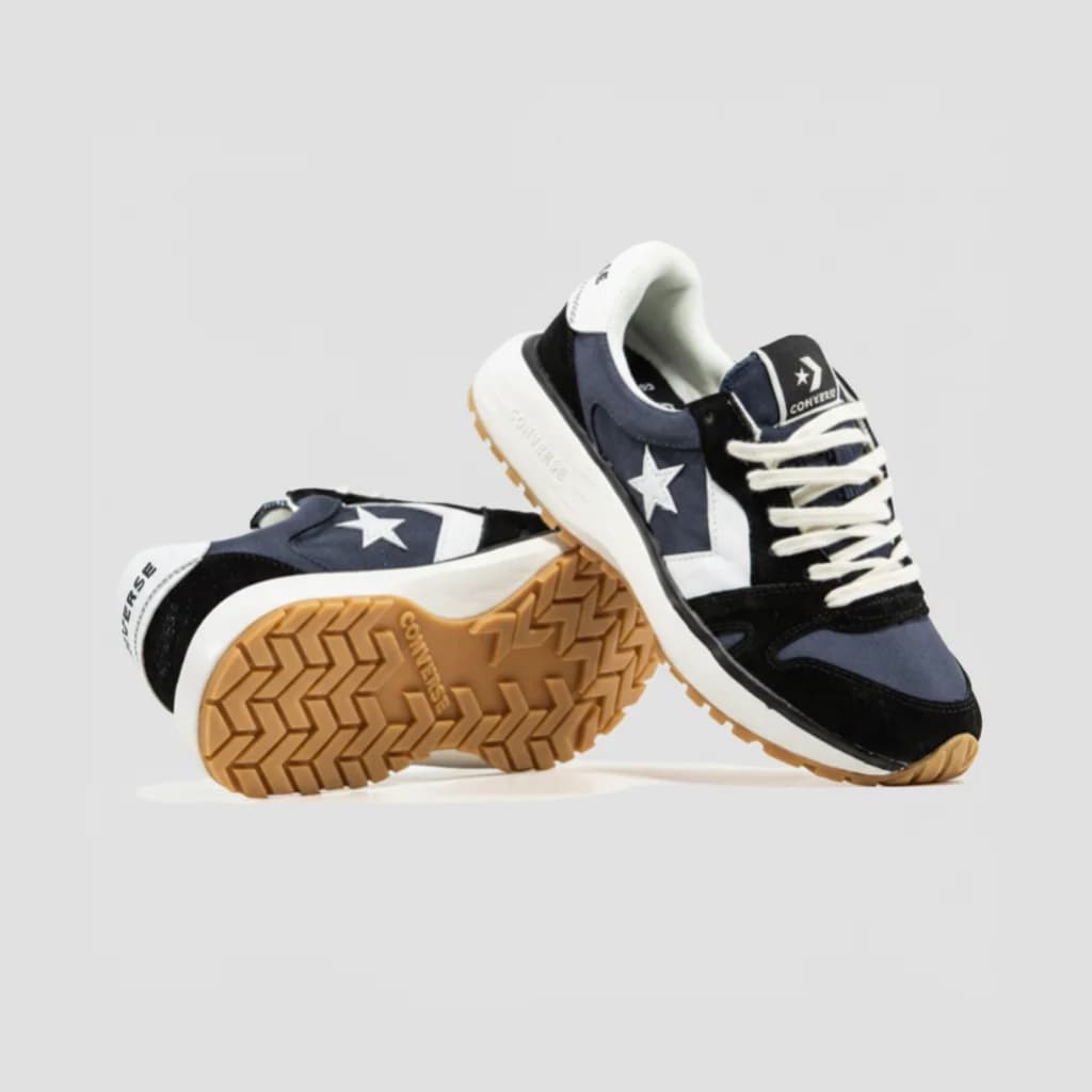 کتانی Converse Run Star Black White 4