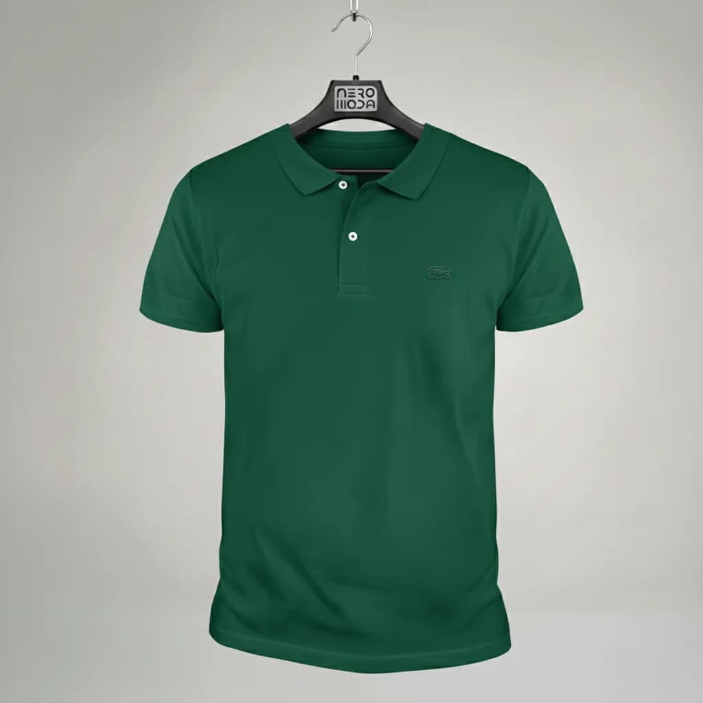 محصول Lacoste Polo 01 سبز – نمای جلو