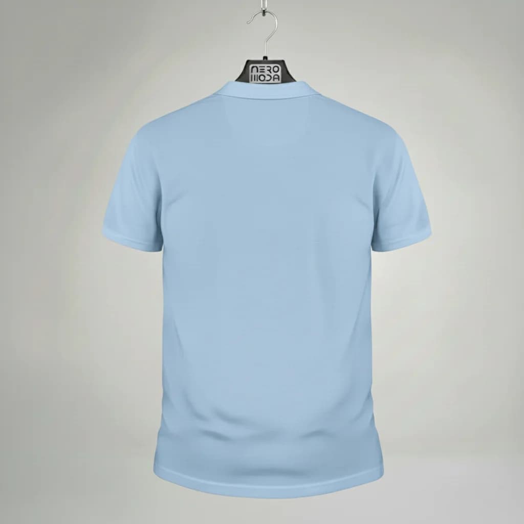 محصول Lacoste Polo lightblue 01 – نمای پشت