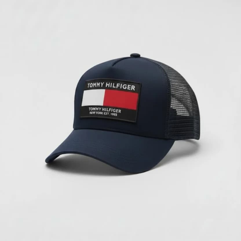 محصول TommyHilfiger Flag Cap سرمه‌ای – نمای جلو