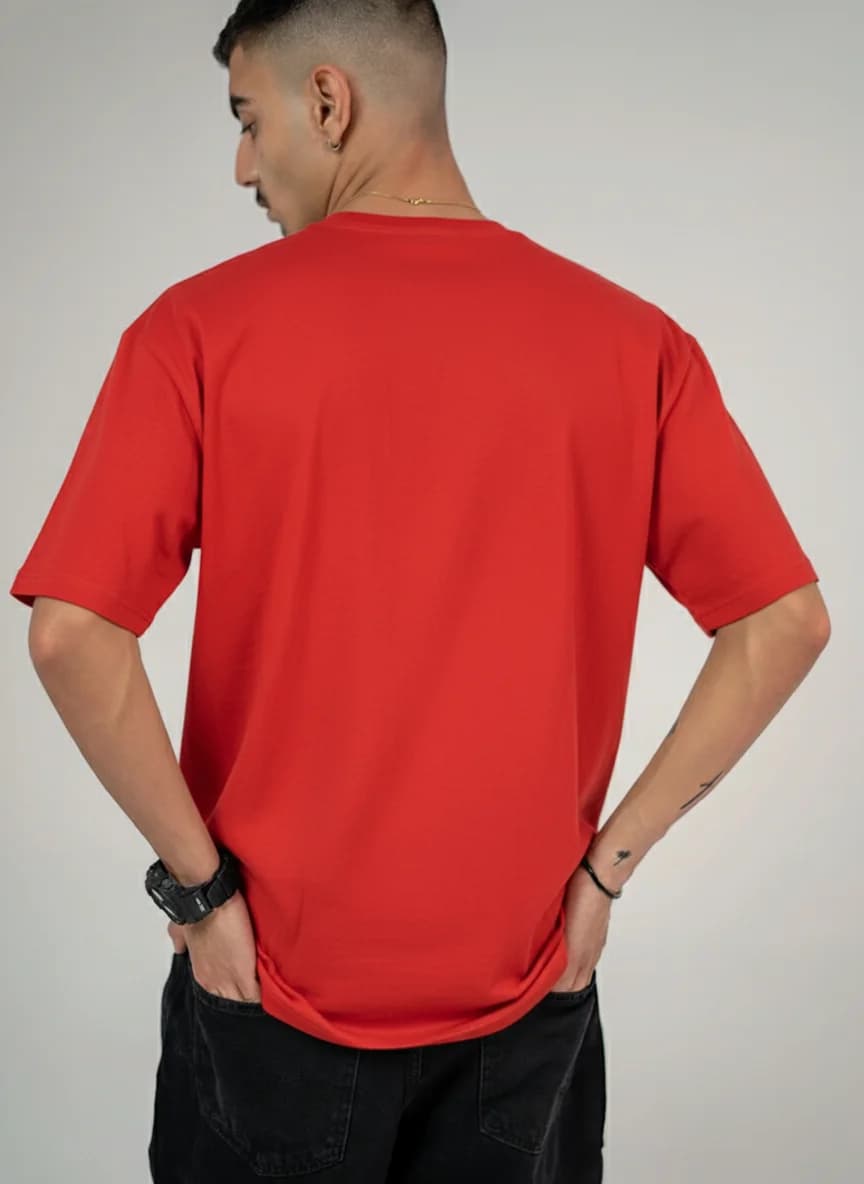 تی‌شرت Neromoda red 2 – نمای پشت