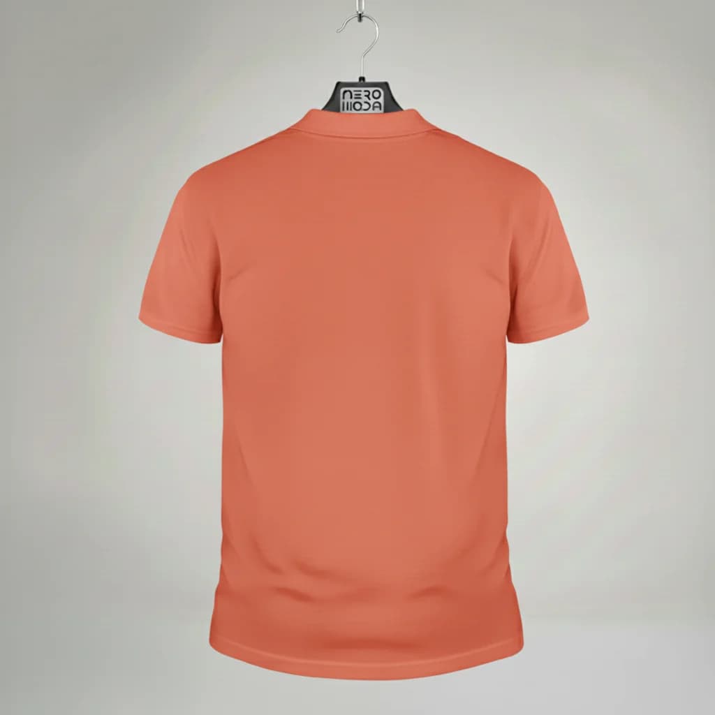 تی‌شرت timberland orange 1 – نمای پشت