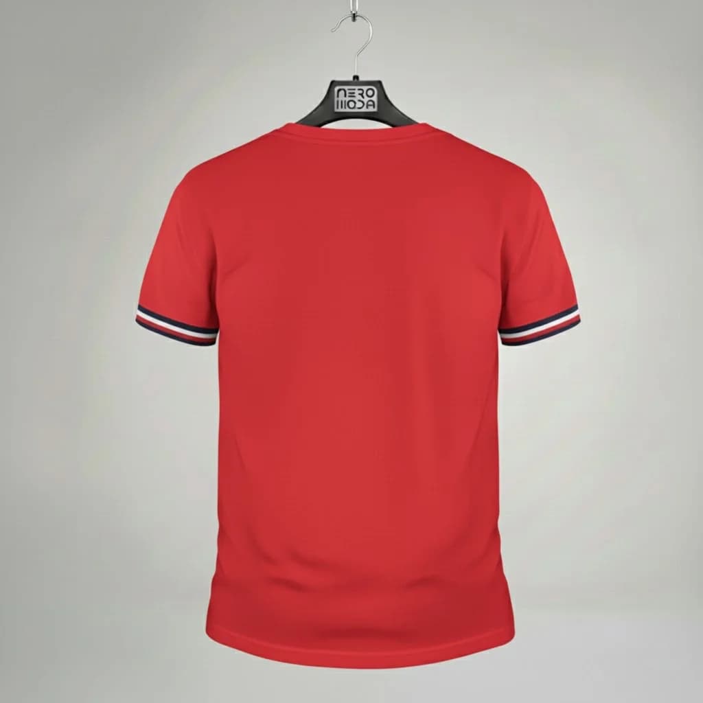 تی‌شرت tommy red 1 – نمای پشت