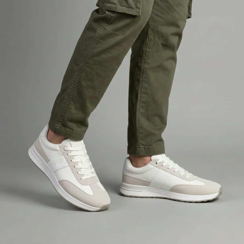 محصول BOSS Sneaker On Feet Main مشکی
