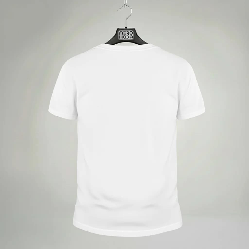 تیشرت Lacoste سفید – نمای پشت