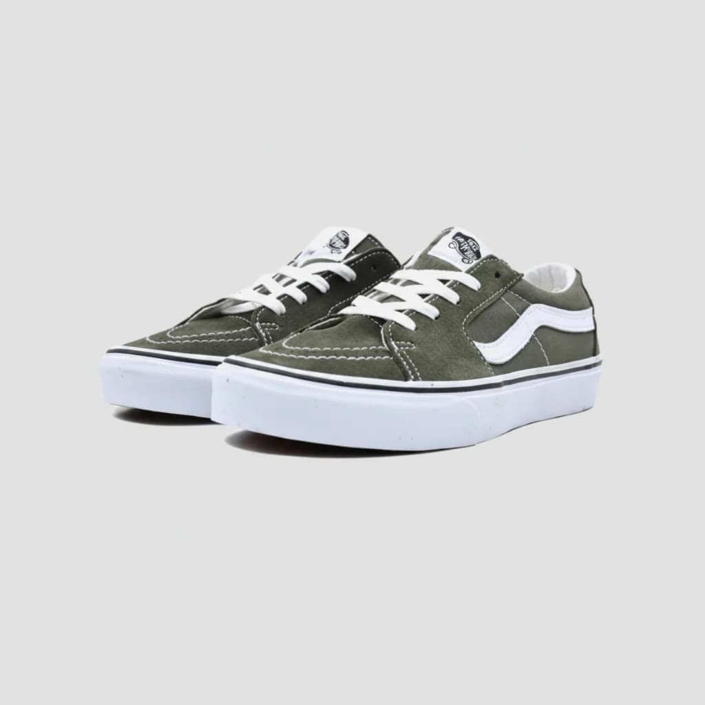 محصول Vans Old Skool Olive White Quarter – نمای زاویه
