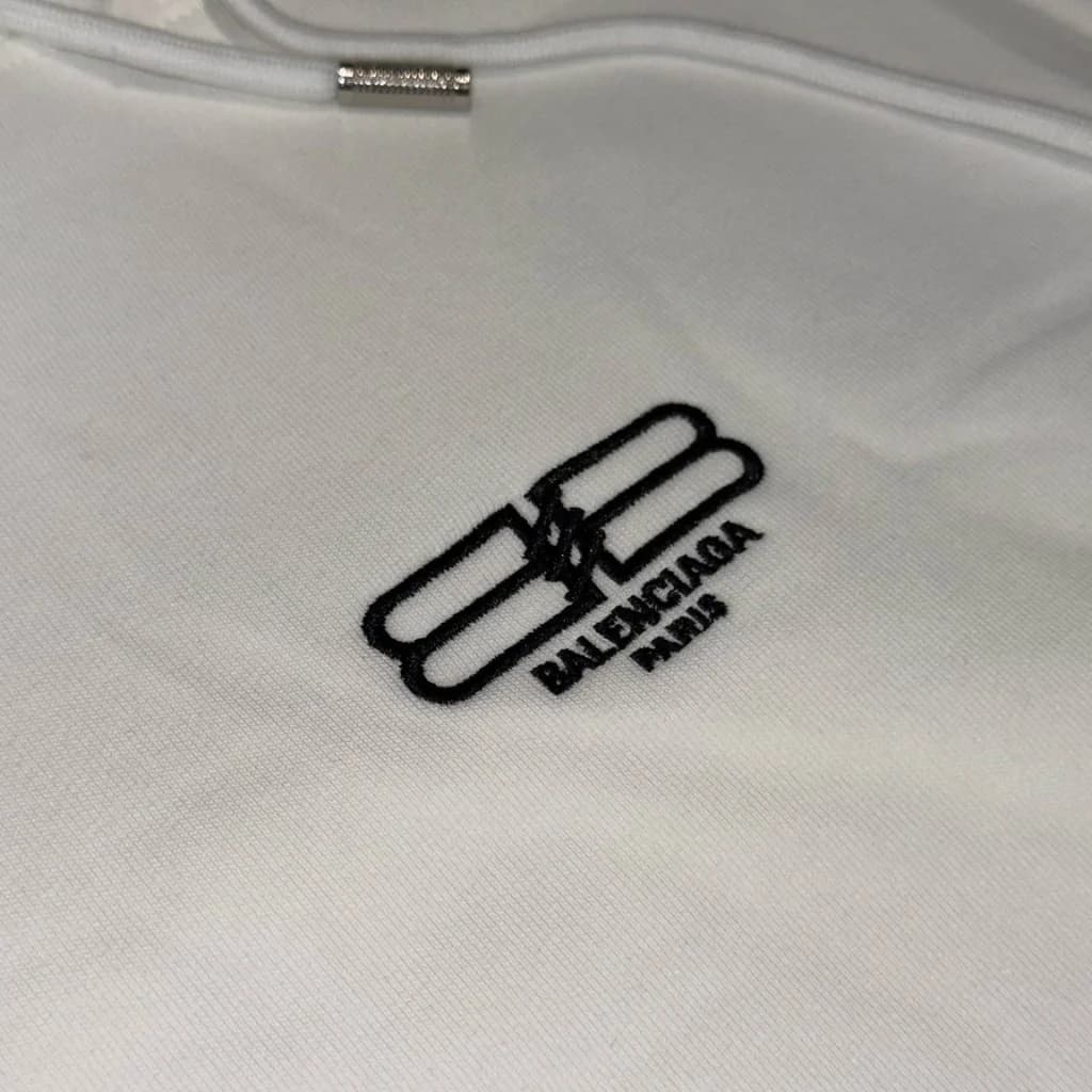هودی بالنسیاگا اورسایز مشکی دورس پنبه (Balenciaga)