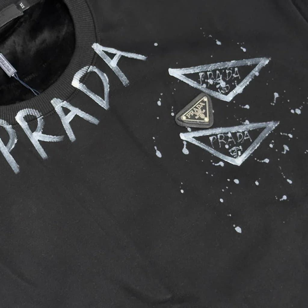 دورس پرادا مردانه مشکی دورس پنبه (Prada)