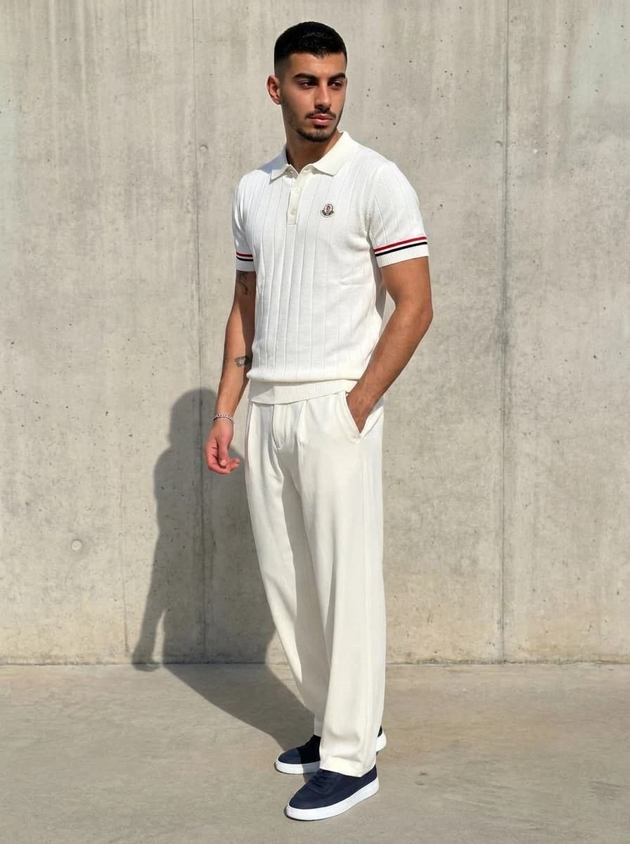پولو شرت بافت MONCLER MN22